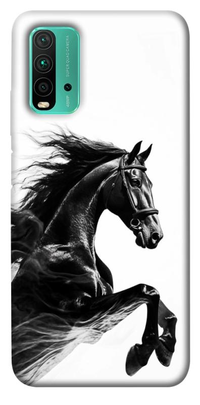 Чехол itsPrint Dark Horse для Xiaomi Redmi Note 9 4G / Redmi 9 Power / Redmi 9T, животные, купить оптом с доставкой