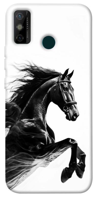 Чехол itsPrint Dark Horse для TECNO Spark 6 Go, животные, купить оптом с доставкой