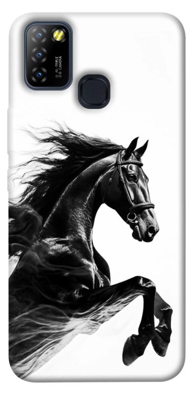 Чехол itsPrint Dark Horse для Infinix Hot 10 Lite, животные, купить оптом с доставкой