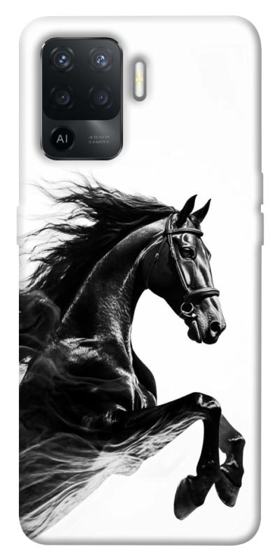 Чохол itsPrint Dark Horse для Oppo Reno 5 Lite, тварини, купити оптом з доставкою