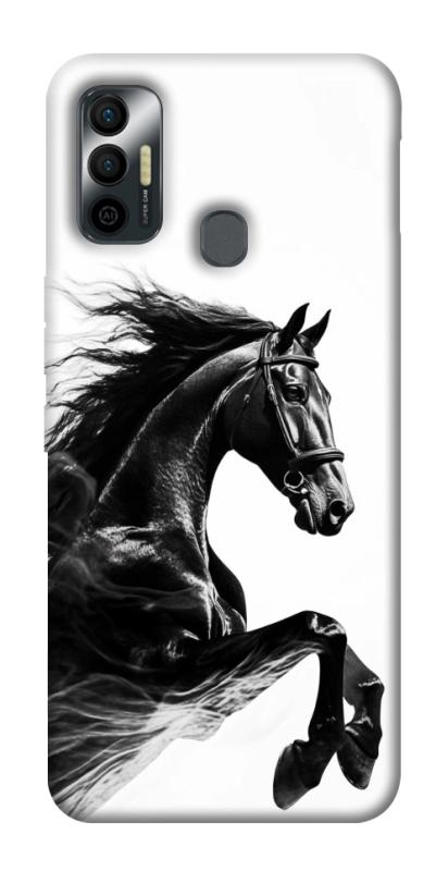 Чехол itsPrint Dark Horse для TECNO Spark 7, животные, купить оптом с доставкой