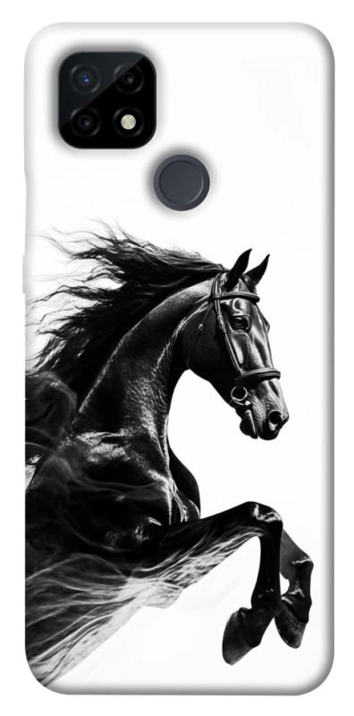 Чехол itsPrint Dark Horse для Realme C21, животные, купить оптом с доставкой