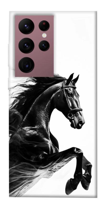 Чехол itsPrint Dark Horse для Samsung Galaxy S22 Ultra, животные, купить оптом с доставкой