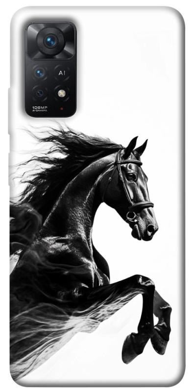Чехол itsPrint Dark Horse для Xiaomi Redmi Note 11 Pro 4G/5G, животные, купить оптом с доставкой