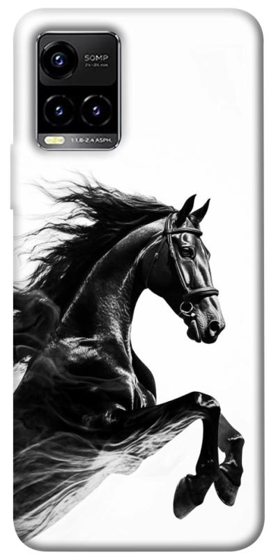 Чехол itsPrint Dark Horse для Vivo Y21 / Y33s, животные, купить оптом с доставкой