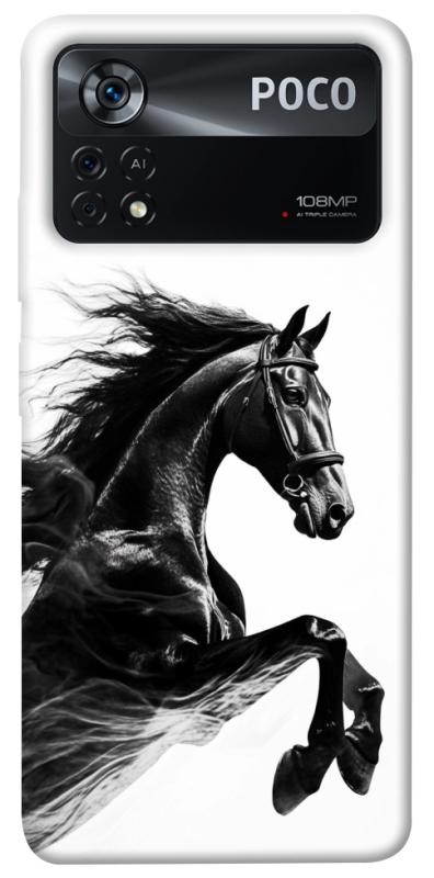 Чехол itsPrint Dark Horse для Xiaomi Poco X4 Pro 5G, животные, купить оптом с доставкой