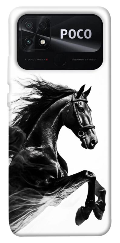 Чехол itsPrint Dark Horse для Xiaomi Poco C40, животные, купить оптом с доставкой