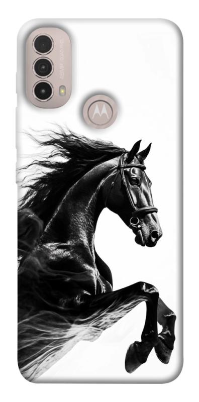 Чехол itsPrint Dark Horse для Motorola Moto E40, животные, купить оптом с доставкой