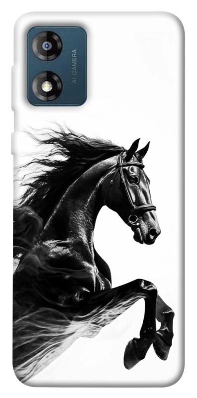 Чехол itsPrint Dark Horse для Motorola Moto E13, животные, купить оптом с доставкой