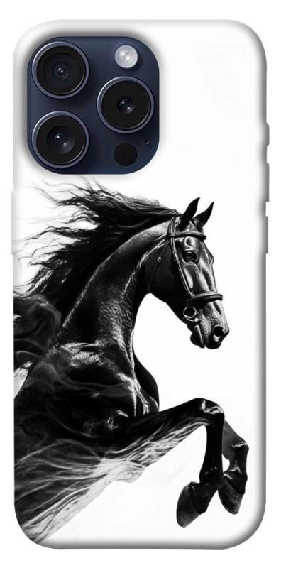 Чехол itsPrint Dark Horse для Apple iPhone 15 Pro (6.1"), животные, купить оптом с доставкой