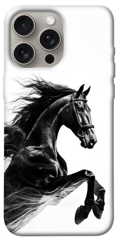 Чехол itsPrint Dark Horse для Apple iPhone 15 Pro Max (6.7"), животные, купить оптом с доставкой