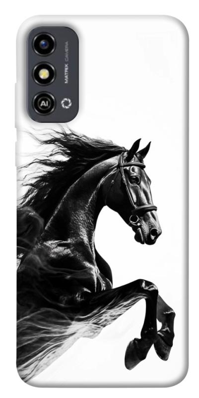 Чехол itsPrint Dark Horse для ZTE Blade A53, животные, купить оптом с доставкой