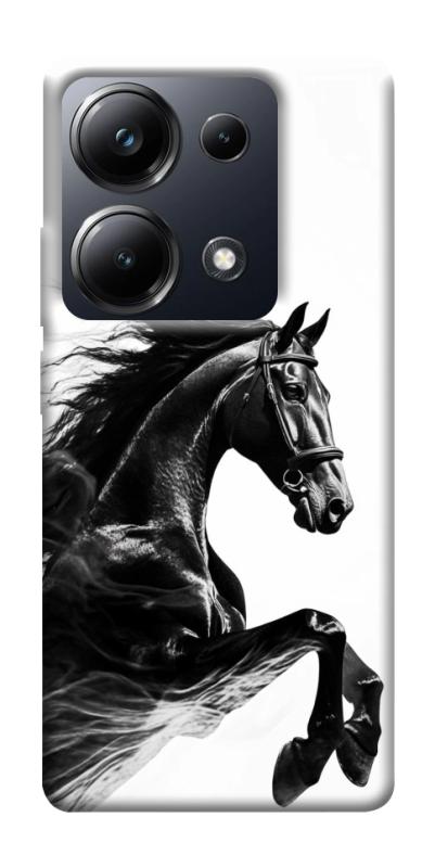 Чехол itsPrint Dark Horse для Xiaomi Redmi 13 4G / Poco M6 4G, животные, купить оптом с доставкой