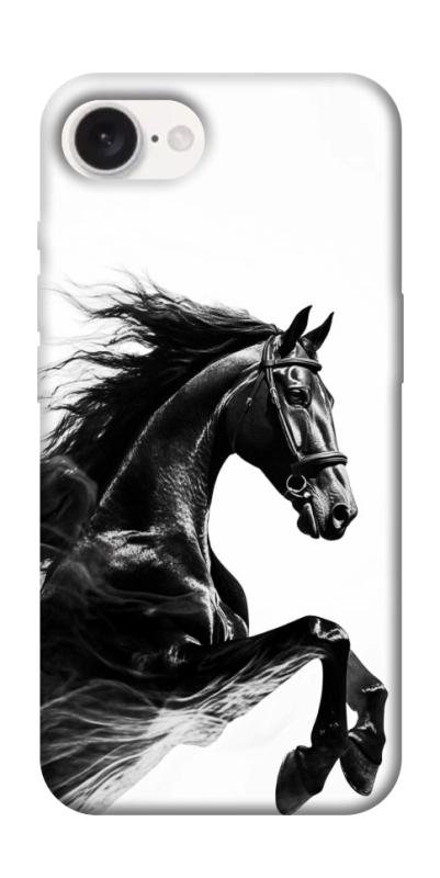 Чехол itsPrint Dark Horse для Apple iPhone 16e (6.1"), животные, купить оптом с доставкой
