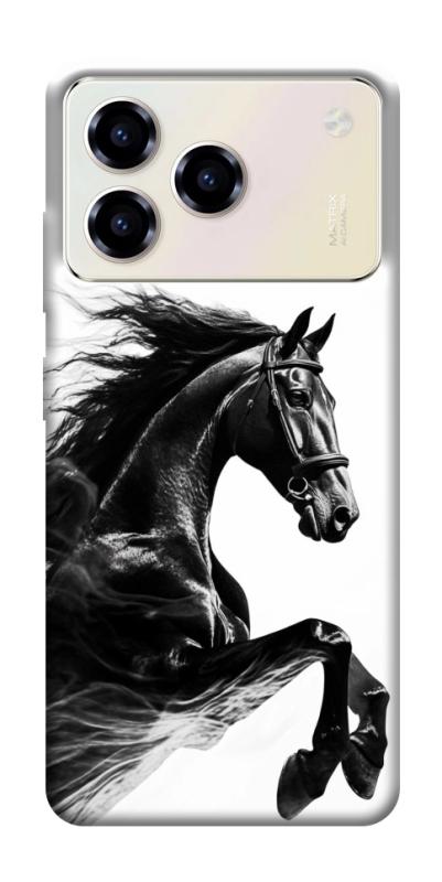 Чехол itsPrint Dark Horse для ZTE Blade A76, животные, купить оптом с доставкой