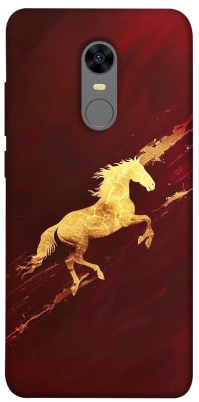 Чехол itsPrint Gold Splash для Xiaomi Redmi 5 Plus / Redmi Note 5 (Single Camera), животные, купить оптом с доставкой
