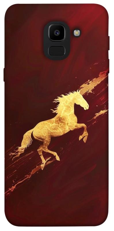 Чехол itsPrint Gold Splash для Samsung J600F Galaxy J6 (2018), животные, купить оптом с доставкой