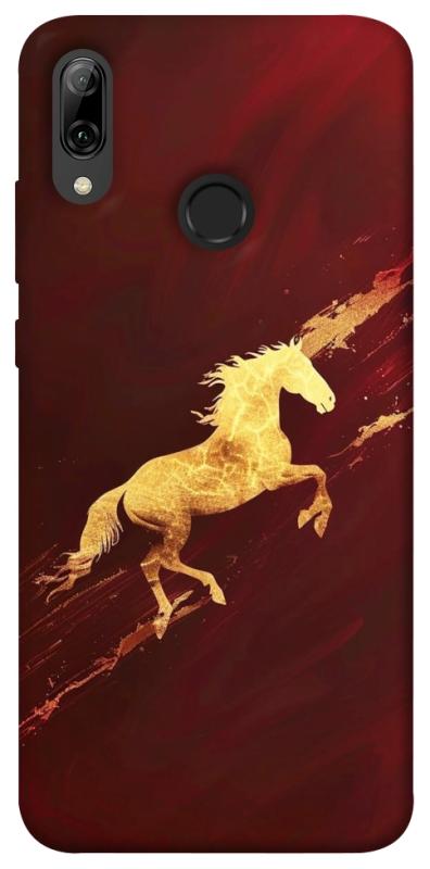 Чехол itsPrint Gold Splash для Huawei P Smart (2019), животные, купить оптом с доставкой