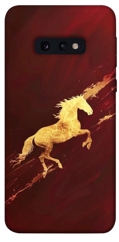 Чехол itsPrint Gold Splash для Samsung Galaxy S10e, животные, купить оптом с доставкой