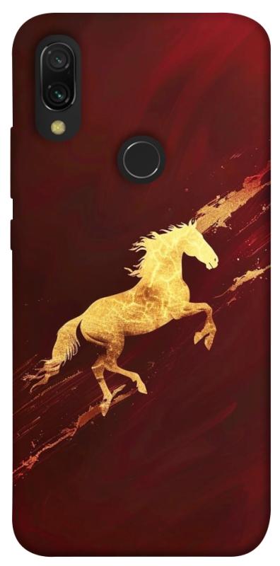 Чехол itsPrint Gold Splash для Xiaomi Redmi 7, животные, купить оптом с доставкой