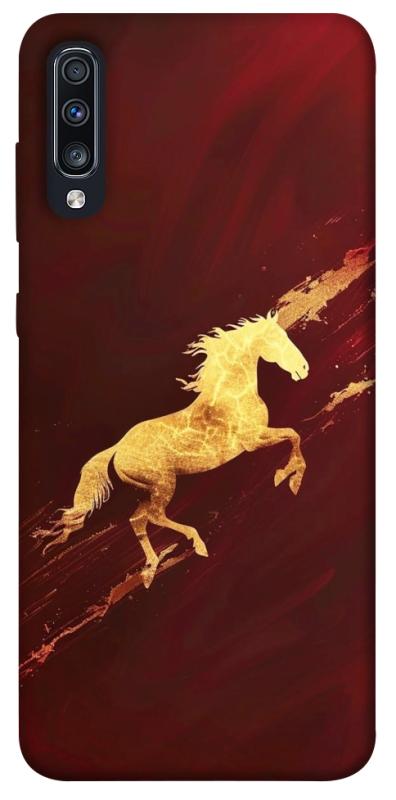 Чехол itsPrint Gold Splash для Samsung Galaxy A70 (A705F), животные, купить оптом с доставкой