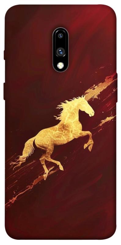 Чехол itsPrint Gold Splash для OnePlus 7, животные, купить оптом с доставкой