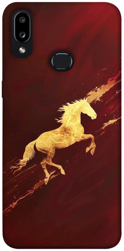 Чехол itsPrint Gold Splash для Samsung Galaxy A10s, животные, купить оптом с доставкой