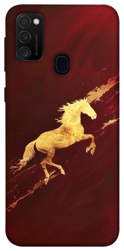 Чехол itsPrint Gold Splash для Samsung Galaxy M30s / M21, животные, купить оптом с доставкой