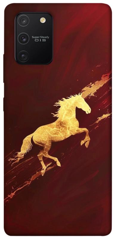 Чехол itsPrint Gold Splash для Samsung Galaxy S10 Lite, животные, купить оптом с доставкой