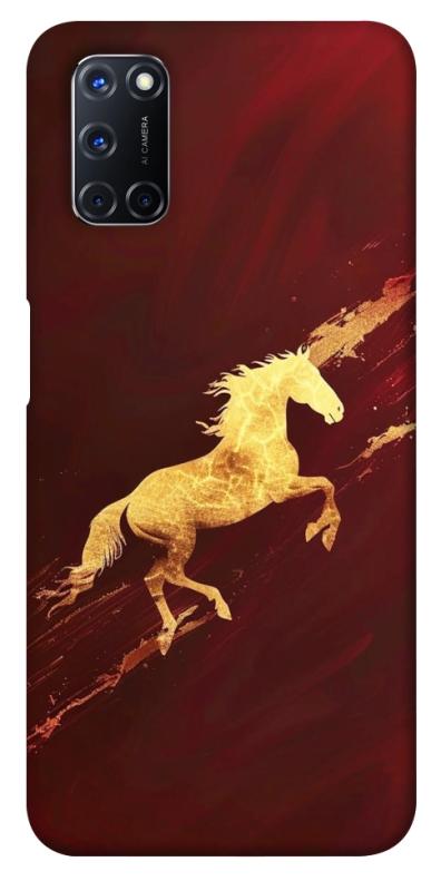 Чехол itsPrint Gold Splash для Oppo A52 / A72 / A92, животные, купить оптом с доставкой