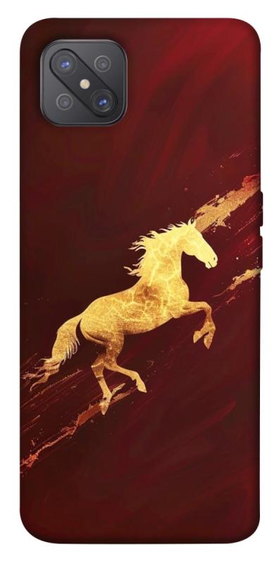 Чехол itsPrint Gold Splash для Oppo A92s, животные, купить оптом с доставкой