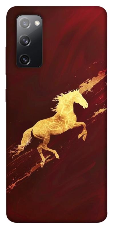 Чехол itsPrint Gold Splash для Samsung Galaxy S20 FE, животные, купить оптом с доставкой