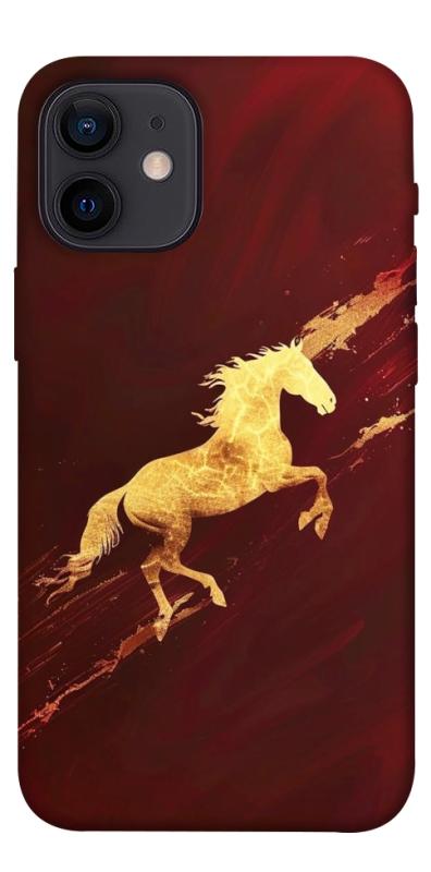 Чохол itsPrint Gold Splash для Apple iPhone 12 mini (5.4"), тварини, купити оптом з доставкою