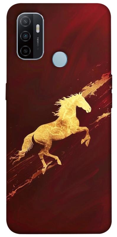 Чехол itsPrint Gold Splash для Oppo A53 / A32 / A33, животные, купить оптом с доставкой