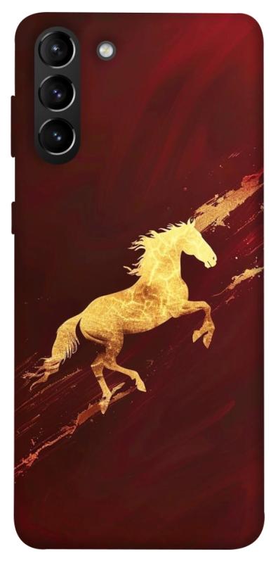 Чехол itsPrint Gold Splash для Samsung Galaxy S21+, животные, купить оптом с доставкой