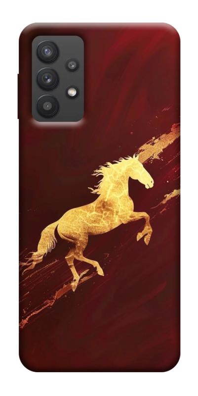 Чехол itsPrint Gold Splash для Samsung Galaxy A32 (A326B) 5G, животные, купить оптом с доставкой