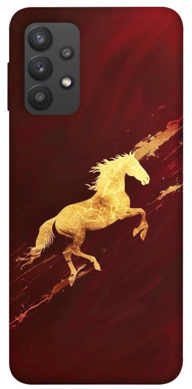 Чехол itsPrint Gold Splash для Samsung Galaxy A32 (A325F) 4G, животные, купить оптом с доставкой