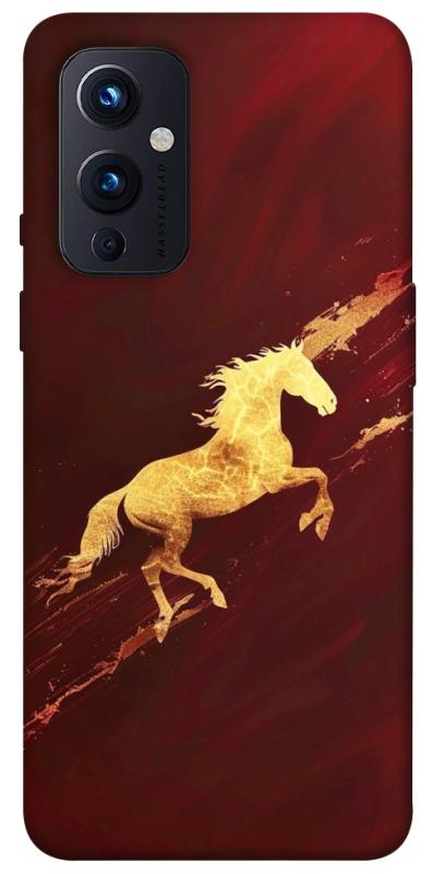Чехол itsPrint Gold Splash для OnePlus 9, животные, купить оптом с доставкой