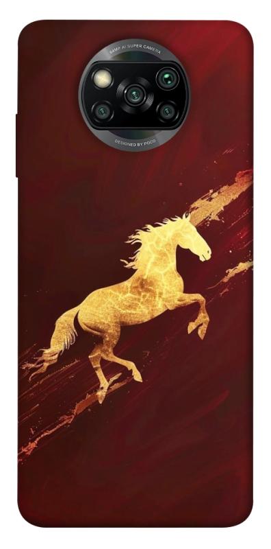 Чехол itsPrint Gold Splash для Xiaomi Poco X3 NFC / Poco X3 Pro, животные, купить оптом с доставкой