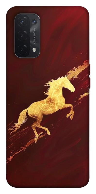 Чехол itsPrint Gold Splash для Oppo A54 4G, животные, купить оптом с доставкой