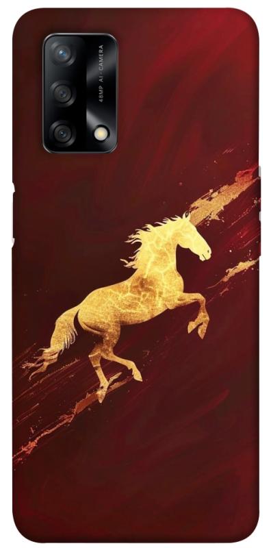 Чехол itsPrint Gold Splash для Oppo A74 4G, животные, купить оптом с доставкой