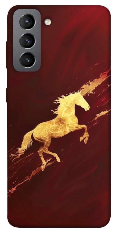 Чехол itsPrint Gold Splash для Samsung Galaxy S21 FE, животные, купить оптом с доставкой