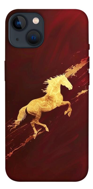 Чехол itsPrint Gold Splash для Apple iPhone 13 (6.1"), животные, купить оптом с доставкой
