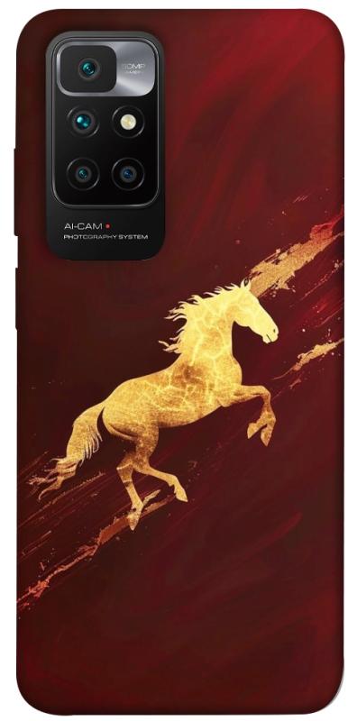 Чехол itsPrint Gold Splash для Xiaomi Redmi 10, животные, купить оптом с доставкой