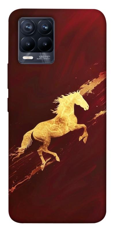 Чохол itsPrint Gold Splash для Realme 8, тварини, купити оптом з доставкою