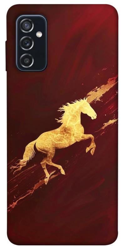 Чехол itsPrint Gold Splash для Samsung Galaxy M52, животные, купить оптом с доставкой