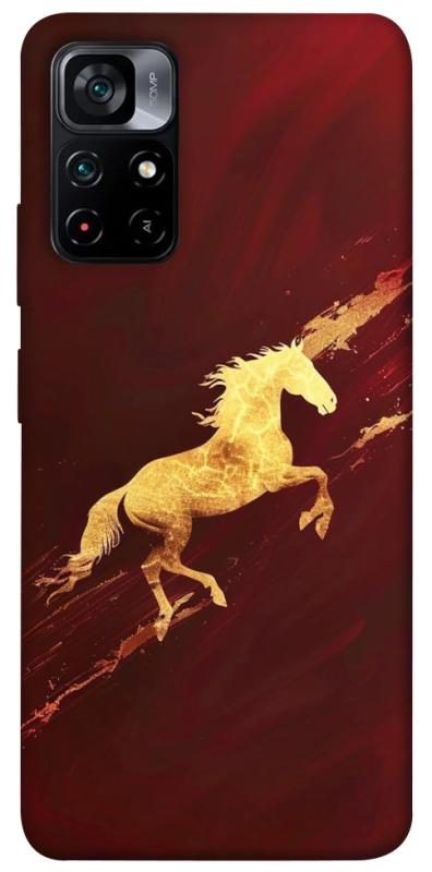 Чехол itsPrint Gold Splash для Xiaomi Poco M4 Pro 5G, животные, купить оптом с доставкой