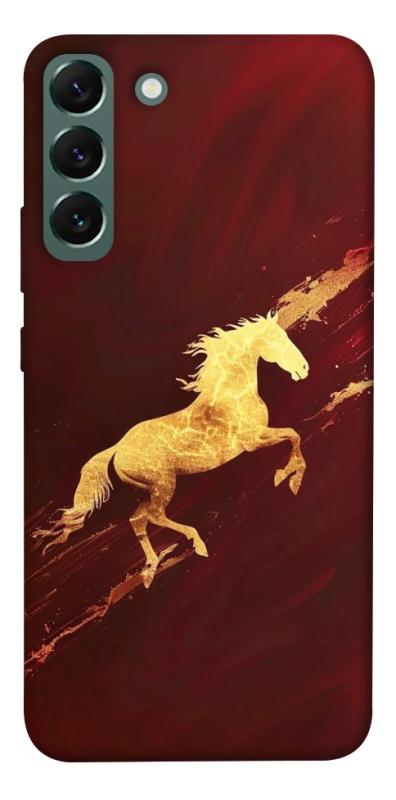 Чехол itsPrint Gold Splash для Samsung Galaxy S22+, животные, купить оптом с доставкой