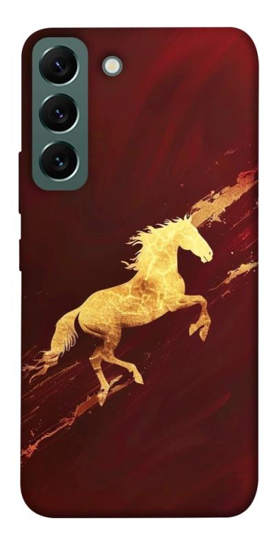 Чехол itsPrint Gold Splash для Samsung Galaxy S22, животные, купить оптом с доставкой