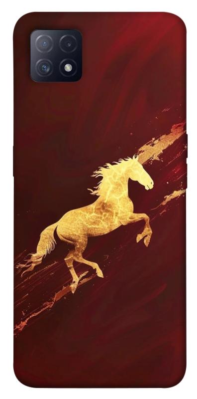 Чехол itsPrint Gold Splash для Oppo A72 5G / A73 5G, животные, купить оптом с доставкой